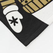 Kerst Goud 60x80 Fleece Deken (Hoek)