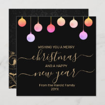 Kerst Goud Feestelijke Kleurrijke Hanging Ornament