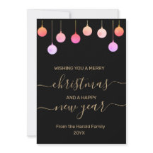 Kerst Goud Feestelijke Kleurrijke Hanging Ornament