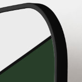 Kerst Goud Groen Rood Zilver en Witte Strepen Pickleball Paddle (Links Detail)