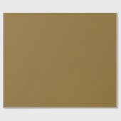 Kerst goud matte afwerking solide verzadigd cadeaupapier (Vlak)