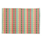 Kerst gouden bomen patronen - Elegant en Chic Kussensloop (Achterkant-Links)