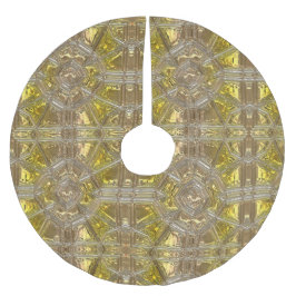 Kerst gouden patroon elegant kerstboom rok