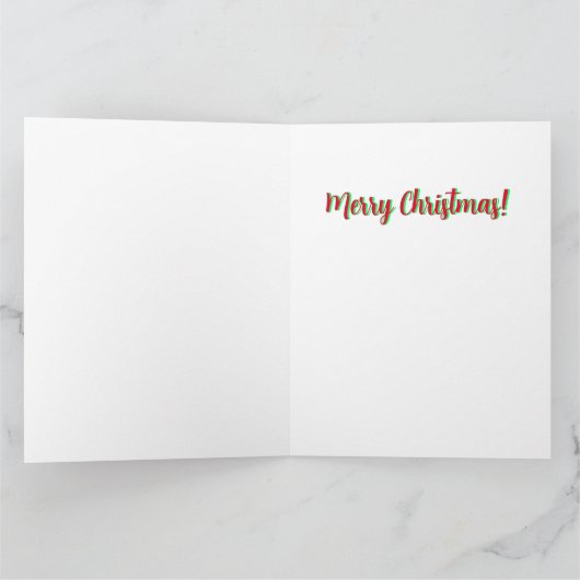 Kerst Grappig BAH GRUMBUG PUG GRUMBLE Kaart (Binnen)