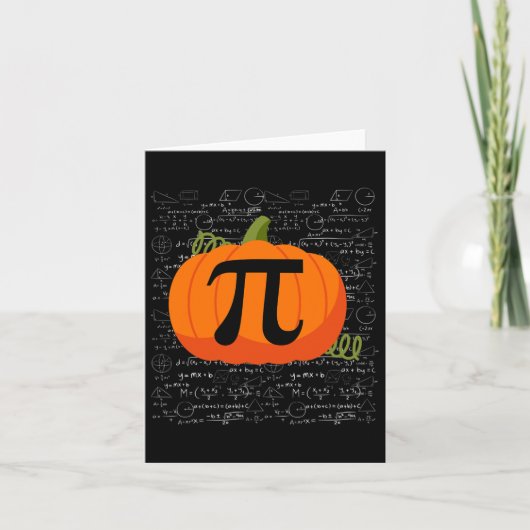 Kerst Grappig Pyjama Xmas Geek Wiskunde Turkije Po Kaart (Voorkant)