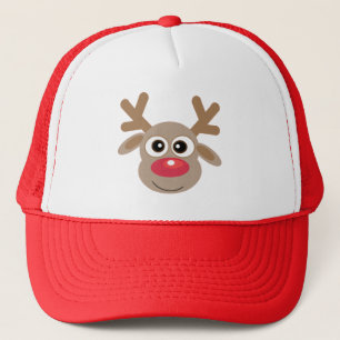 Kerst Grappig rendier nieuwigheid rode trucker hoe Pet