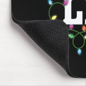 Kerst Grappig Schattige Let's Get Lit Xmas Muismat (Hoek)