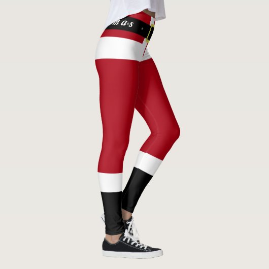 Kerst Grappig Sinterklaas Leggings (Rechts)