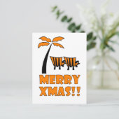 Kerst Grappig / Vrolijk Kerstfeest Feestdagenkaart (Staand voorkant)