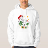 Kerst grappige citaat Hoodie (Voorkant)