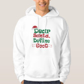 Kerst grappige citaat Hoodie (Voorkant)