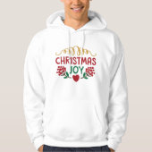 Kerst grappige citaat Hoodie (Voorkant)