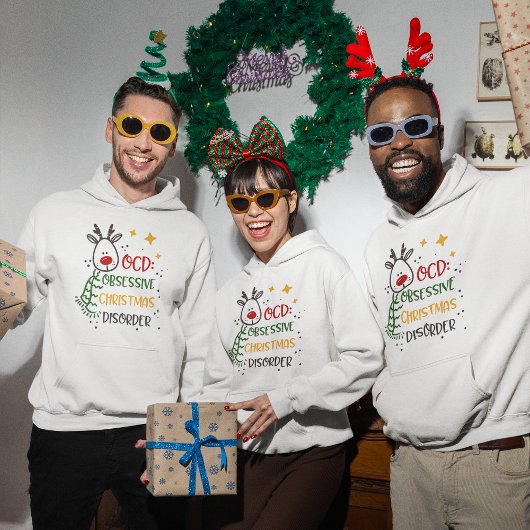 Kerst grappige citaat Hoodie