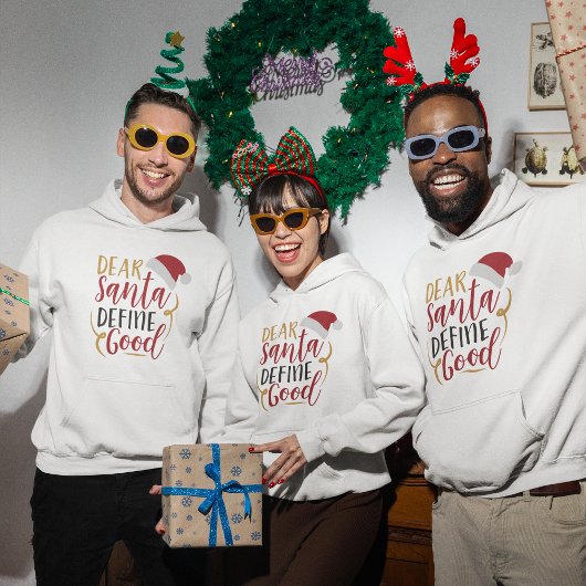 Kerst grappige citaat Hoodie