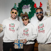 Kerst grappige citaat Hoodie