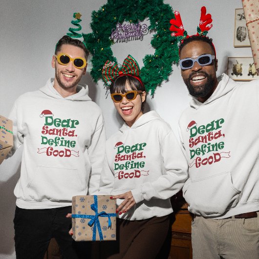 Kerst grappige citaat Hoodie