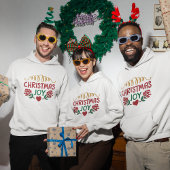 Kerst grappige citaat Hoodie