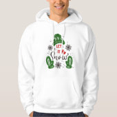 Kerst grappige citaat Hoodie (Voorkant)