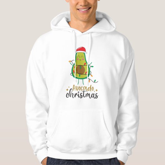 Kerst grappige citaat Hoodie (Voorkant)