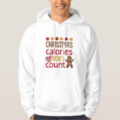 Kerst grappige citaat Hoodie (Voorkant)