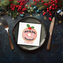 Kerst Grappige Donut Krans Personaliseer
