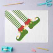 Kerst Grappige Elf Vakantie Feestelijke Plank Leuk Tissuepapier (Craft)