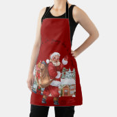 Kerst grappige geschenken schort (Insitu)