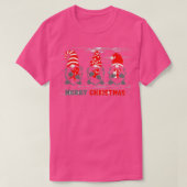 Kerst grappige gnomen 151 t-shirt (Design voorkant)
