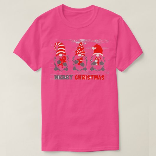 Kerst grappige gnomen 151 t-shirt (Design voorkant)