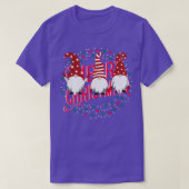 Kerst grappige gnomen 73 t-shirt (Design voorkant)