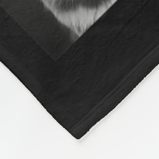 Kerst Grappige Kat Hond Selfie Met Sinterklaas Cu Fleece Deken (Hoek)