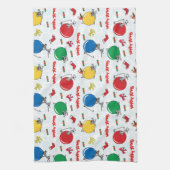 Kerst grappige muis met ballen theedoek (Verticaal)