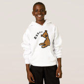 Kerst Grappige teddybeer Slaapstand (Voorkant volledig)