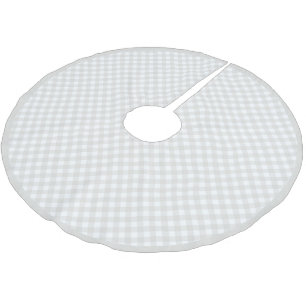 Kerst Grijze Buffel Plaid Boho Kerstboom Rok