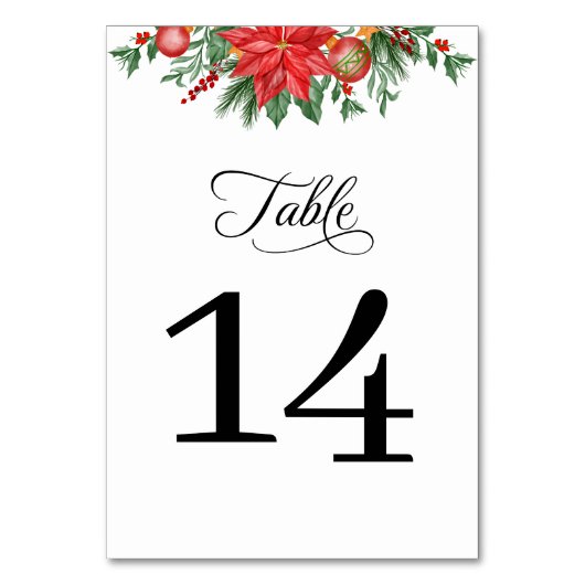 Kerst Groen Bloemen Elegante bruiloft Kaart (Achterkant)