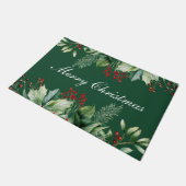 Kerst groen  deurmat (Schuin)