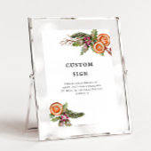 Kerst groen Vrijgezellenfeest aangepaste teken Poster