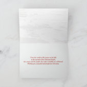 Kerst Groene Boerderij Tractor en Rode Schuur Kaart (Binnen)