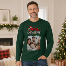 Kerst groene gezinsfoto