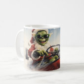 Kerst Groene Goblin Mok #2 (Voorkant links)