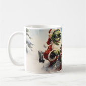 Kerst Groene Goblin Mok #2 (Links)