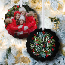 Kerst Groenen en bessen Foto