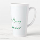Kerst Groenen en Dingen Latte Mok (Rechts)