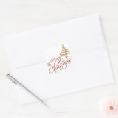 Kerst Groet Stickers (Envelop)