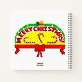 Kerst Groeten Spiral Notitieboek (Achterkant)