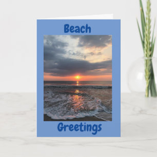 ****KERST GROETEN VANAF HET STRAND**** KAART