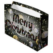 Kerst Groot Cadeauzakje (Achterkant Gekanteld)