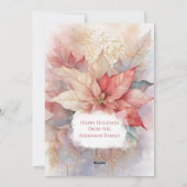 Kerst Grote Pyreneeën Platte vakantie Kaart (Achterkant)