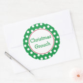 Kerst Grouch Stickers (Envelop)