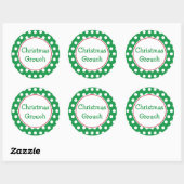 Kerst Grouch Stickers (Vel)
